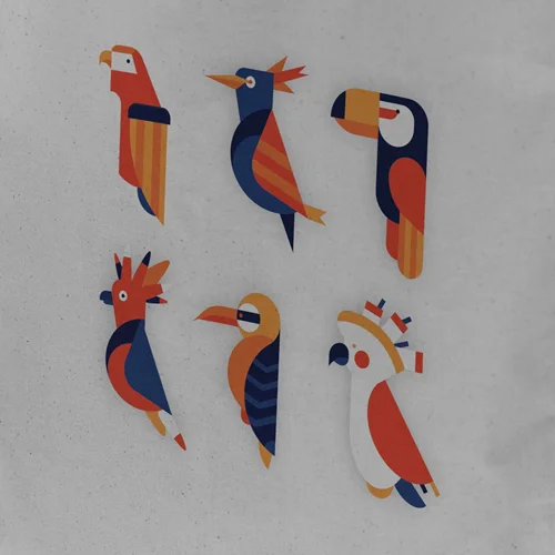 birdies tote bag