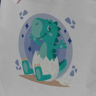 تت بگ طرح کودک baby t-rex